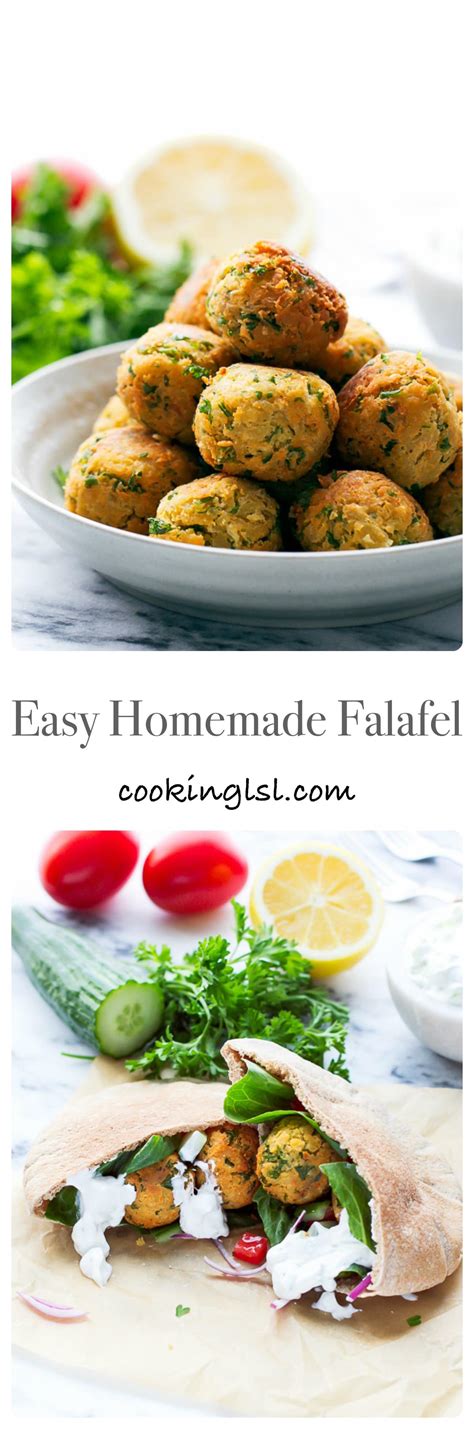 Put beans in a large bowl and cover with water by 3 to 4 inches — they will triple in volume as they soak. Easy Homemade Falafel - Cooking LSL