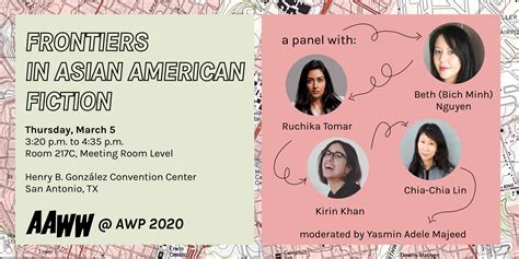 Aaww At Awp Frontiers In Asian American Fiction Asian American