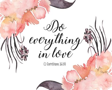 Do Everything In Love 1 Corinthians 16 14 Bible Verse