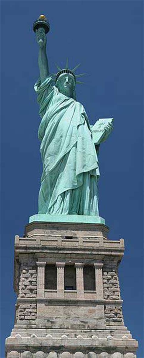 True Color Of The Statue Of Liberty