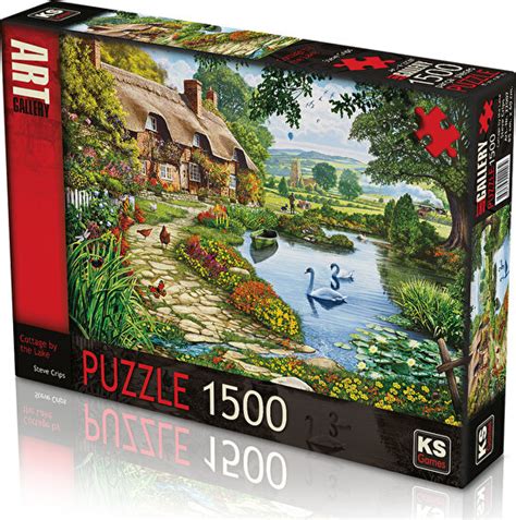 Ks Games Cottage By The Lake 1500 Parça Puzzle Fiyatı