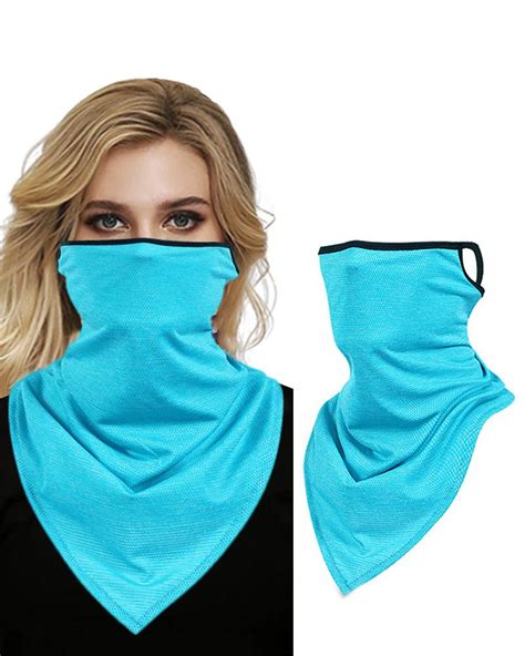 Solid Breathable Face Cover Windproof Motorcycling Dust Outdoors