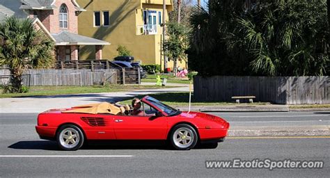 16 city / 23 hwy. Ferrari Mondial spotted in Jacksonville, Florida on 12/05/2020