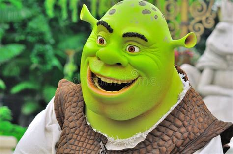 Personagem De Banda Desenhada De Shrek Foto De Stock Editorial Imagem