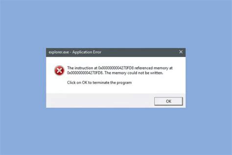 Methods To Fix Explorer Exe Application Error On Windows MiniTool Partition Wizard