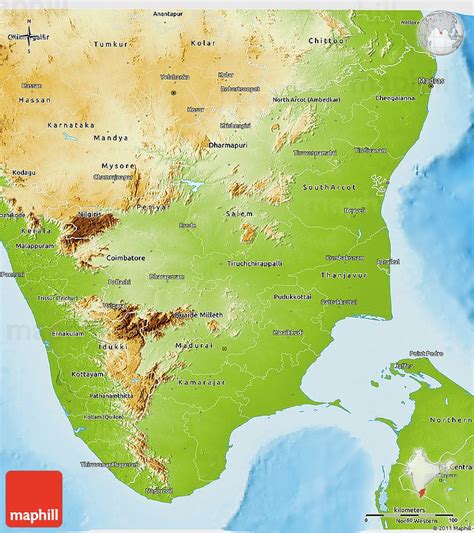 Map Of Tamilnadu And Kerala India Map Showing The Maritime States Images And Photos Finder