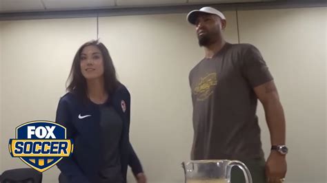 Hope Solo Reacts To Her Us Soccer Punishment Fox Soccer Youtube