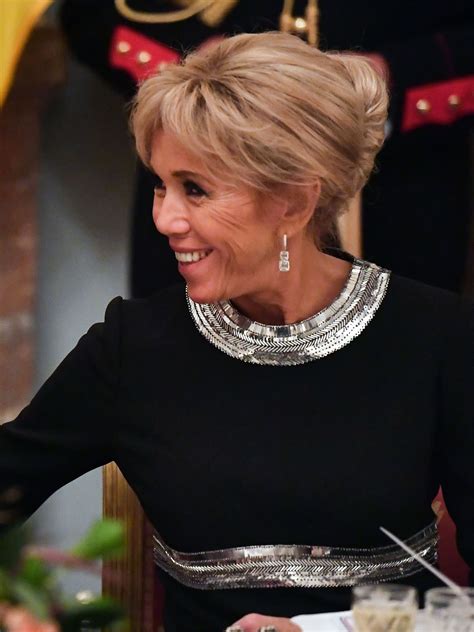 Brigitte Macron Wore A Princess Worthy Gown With The Queen Of Belgium