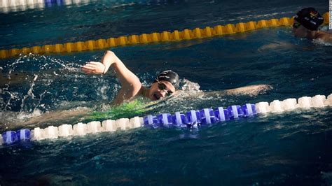 The Syrian Refugee Swimming For Olympic Victory Cnn Video