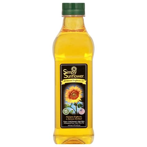 Simply Sunflower All Natural Sunflower Oil Shop Oils At H E B