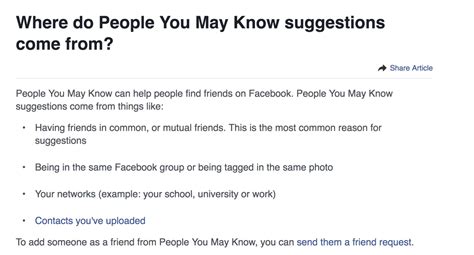 Facebooks People You May Know Feature Is Creepy As Hell Mashable