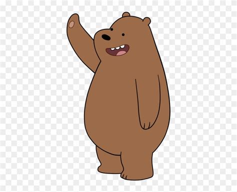 Grizzly Bear Clipart We Bare Bears Character Clipart Transparent