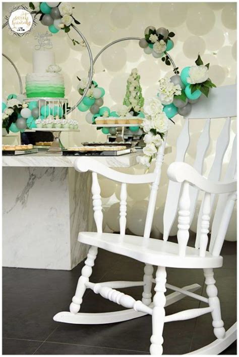 Supreme How To Decorate A Rocking Chair For Baby Shower Hunter Green