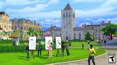 The Sims 4 Discover University 100 Screens From The Reveal Trailer