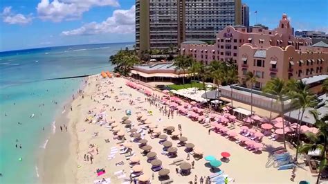 Wst Honolulu Royal Hawaiian Hotel And Waikiki Beach Youtube
