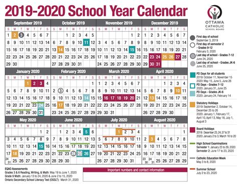 Free blank printable weekly calendar template. Catholic School Calendar 2020 | Free Printable Calendar