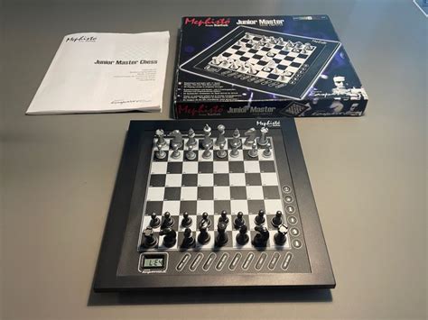 Saitek Mephisto Junior Master Schaakcomputer Chess Catawiki