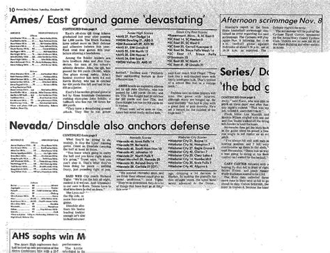 How three lions became an anthem. 1986 AHS Football scanned newspaper article p026 clipping ...