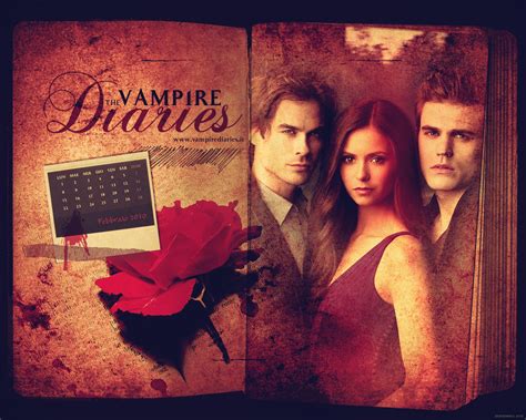 Tvd Calendar The Vampire Diaries Tv Show Wallpaper 11358753 Fanpop