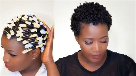 While using them, there are various hair styles that one can adopt. PERM ROD SET ON SHORT 4C NATURAL HAIR - YouTube