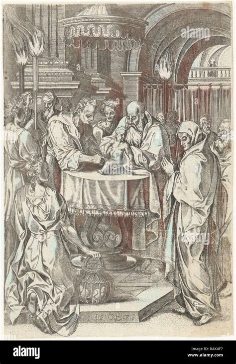 Circumcision Of Christ Abraham De Bruyn 1571 Reimagined By Gibon Classic Art With A Modern