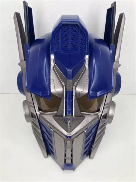 2006 Hasbro Transformer Optimus Prime Talking Voice Changing Helmet