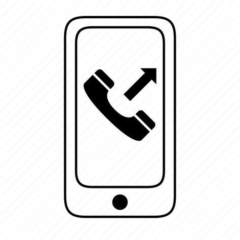 Call Calling Mobile Outgoing Phone Icon Download On Iconfinder