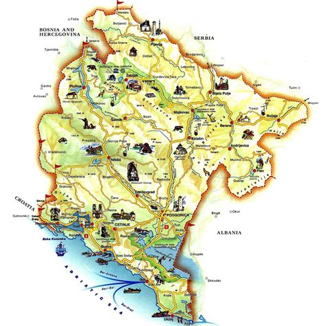Navijacka Mapa Crne Gore Balkanski Navijaci