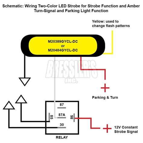 3 Wire Strobe Light Wiring Diagram Wiring Draw And Schematic