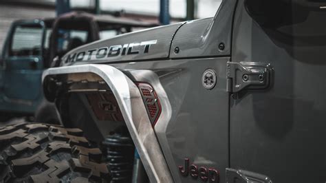 Aluminum Front Highline Fenders For Jeep Jljlujt Motobilt