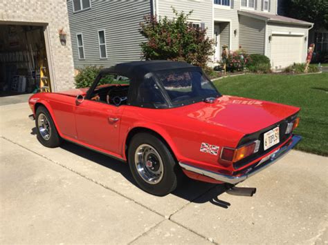 1971 Triumph Tr 6 Completely Restored Excellent Condition For Sale