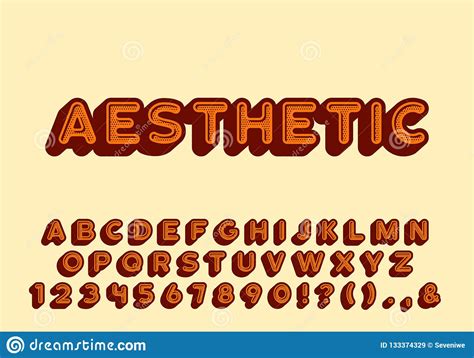 Aesthetic Fonts Alphabet Retro Largest Wallpaper Portal