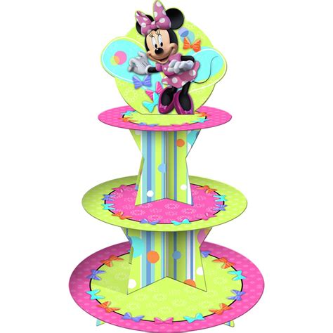 Disney Minnie Mouse Bow Tique Cupcake Stand Minnie Mouse Disney With