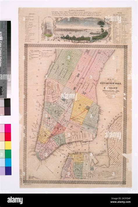 Map Of The City Of New York With Part Of Brooklyn And Williamsburgh