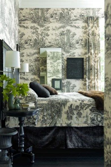 These Toile Wallpaper Ideas Will Transform Your Home Into A French