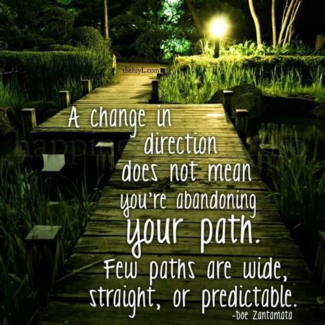 Quotes About Changing Your Path Quotesgram