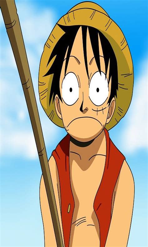 One Piece Luffy Serious Face