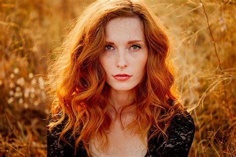 Wallpaper Face Sunlight Women Outdoors Redhead Model Depth Of