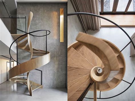 51 Spiral Staircase Designs That Build A Unique Twist Stairs Design