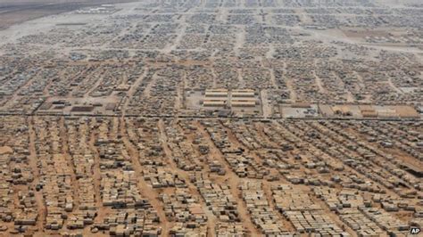 Life In Zaatari Jordan S Vast Camp For Syrian Refugees Bbc News