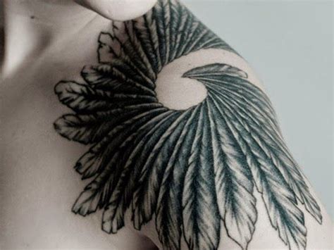 55 Best Shoulder Tattoos Designs And Ideas For Men And Women Feather