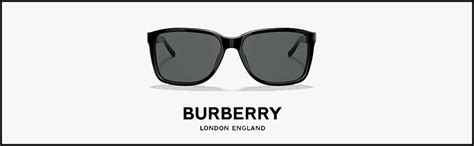 Burberry Be4181 300187 58m Black Grey Square Sunglasses For Men Bundle With
