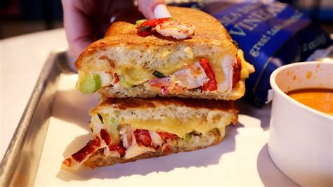 This Grilled Cheese Is Stuffed With A Whole Lobster Youtube