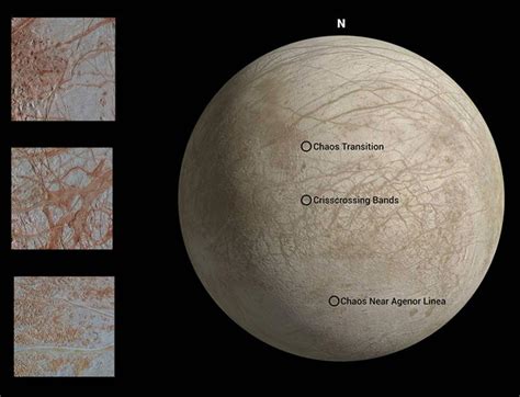 Newly Reprocessed Images Of Europa Show Chaos Terrain In Crisp Detail