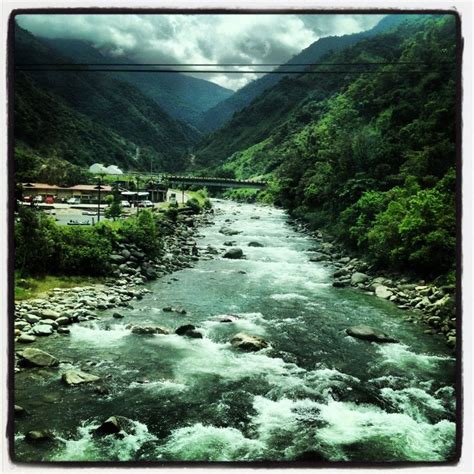 Río Verde Vía Baños Puyo Quito Ecuador Quito Ecuador