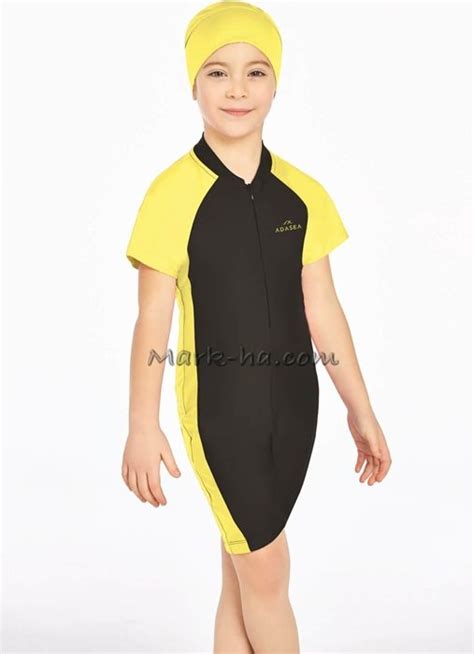 Adasea 5030 Semi Cover Kids Burkini Swimsuit Is One Of The Most Stylish
