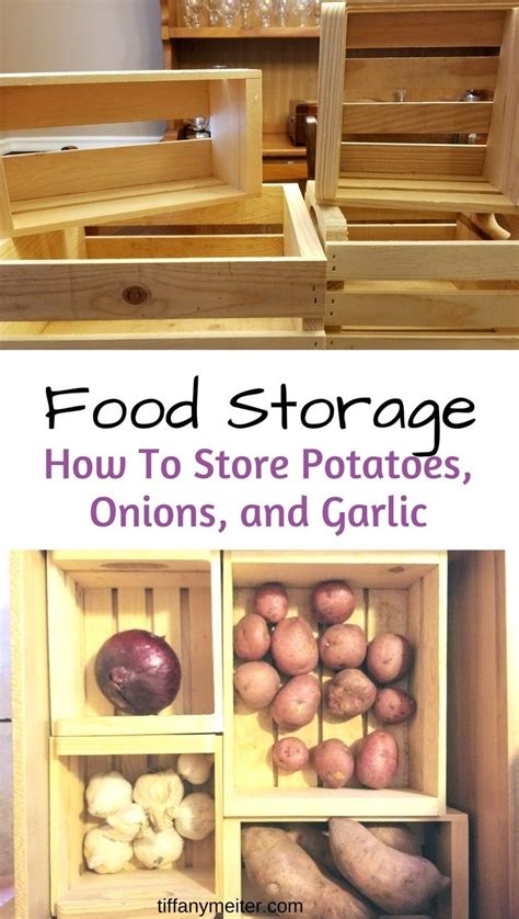Food Storage Onions Potatoes Garlic Tiffany Meiter Food Storage