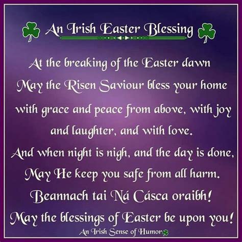 He will come again to judge the living and the dead. Irish Easter blessing | Things I love | Pinterest | Easter and Irish