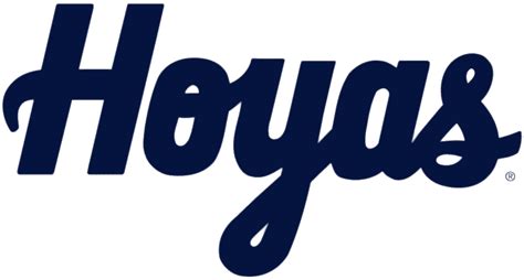 Download Georgetown Hoyas Logo Transparent Png Stickpng