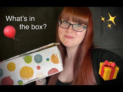 ASMR Unboxing My Birthday Gifts Tapping On Objects Chatting Soft